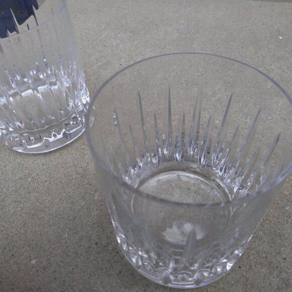 Miller Rogaska Pair (2) Soho Double Old Fashioned Crystal Glasses - Picture 7 of 15